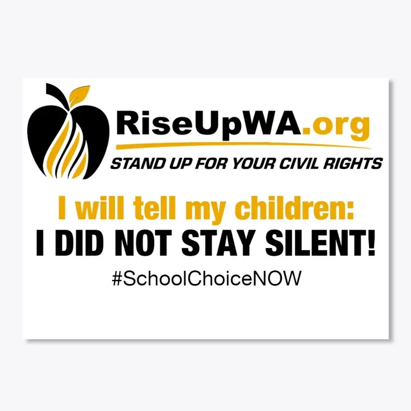 School Choice Bumper Sticker